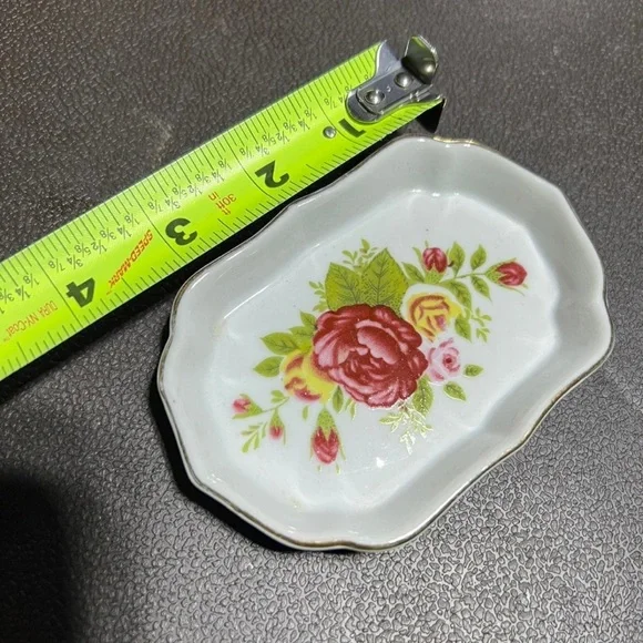 Vintage Bone China Trinket Tray - Picture 1 of 2